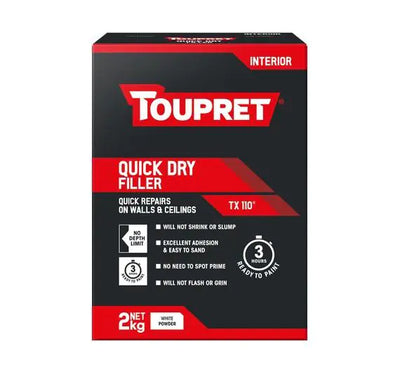 Toupret Quick Dry Filler 2kg – – Now available at MTN Shop UK.