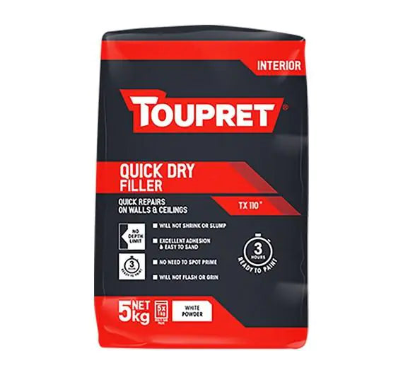 Toupret Quick Dry Filler 5kg – – Now available at MTN Shop UK.