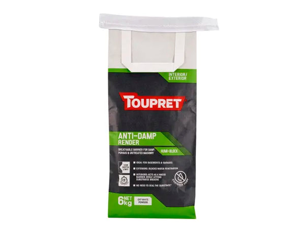 Toupret Anti-damp Render 6kg – – Now available at MTN Shop UK.