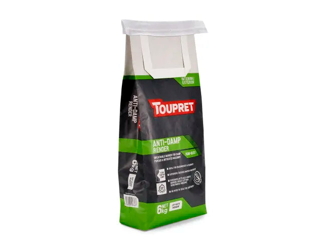 Toupret Anti-damp Render 6kg – – Now available at MTN Shop UK. - imagen 2