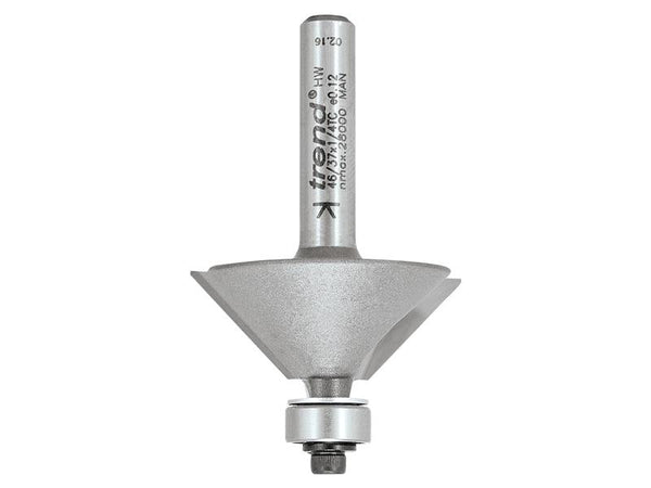 Trend 46/37 x 1/4 TCT Bearing Guided Chamfer 45° 31.8 x 12mm