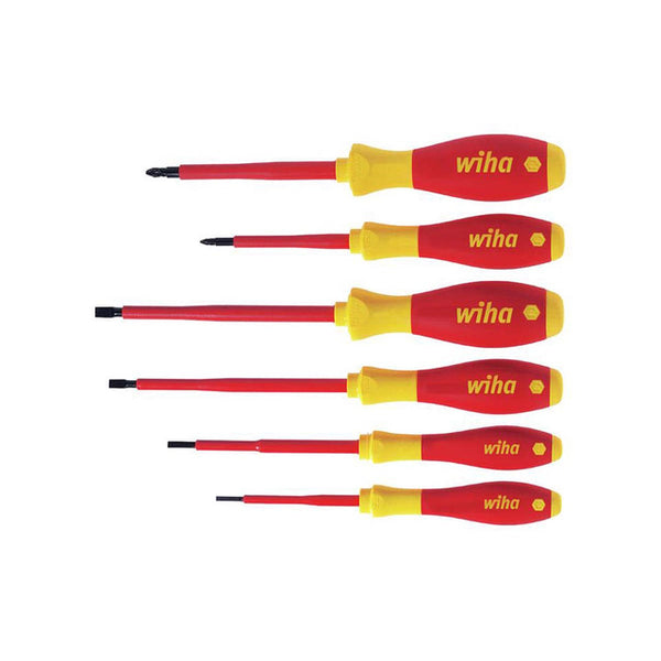 Wiha SoftFinish® electric SL/PZ Screwdriver Set, 6 Piece – – Now available at MTN Shop UK.