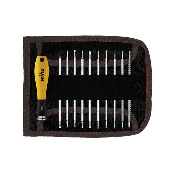 Wiha SYSTEM 4 SoftFinish® ESD Interchangeable Screwdriver Set, 12 Piece – – Now available at MTN Shop UK.