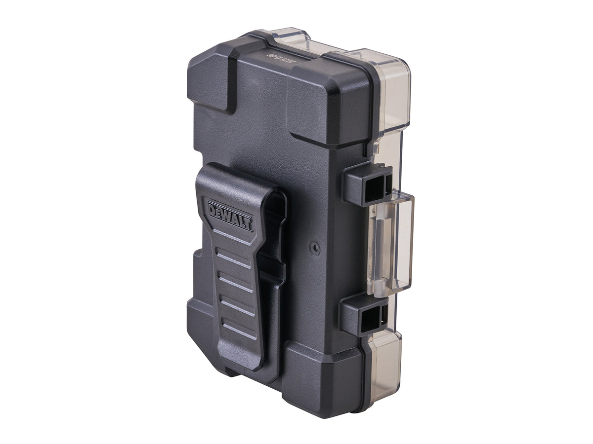 DeWalt - DeWalt 32 Piece FlexTorq Impact Bit Set - Black DeWalt tool case with clear lid clips. - imagen 2
