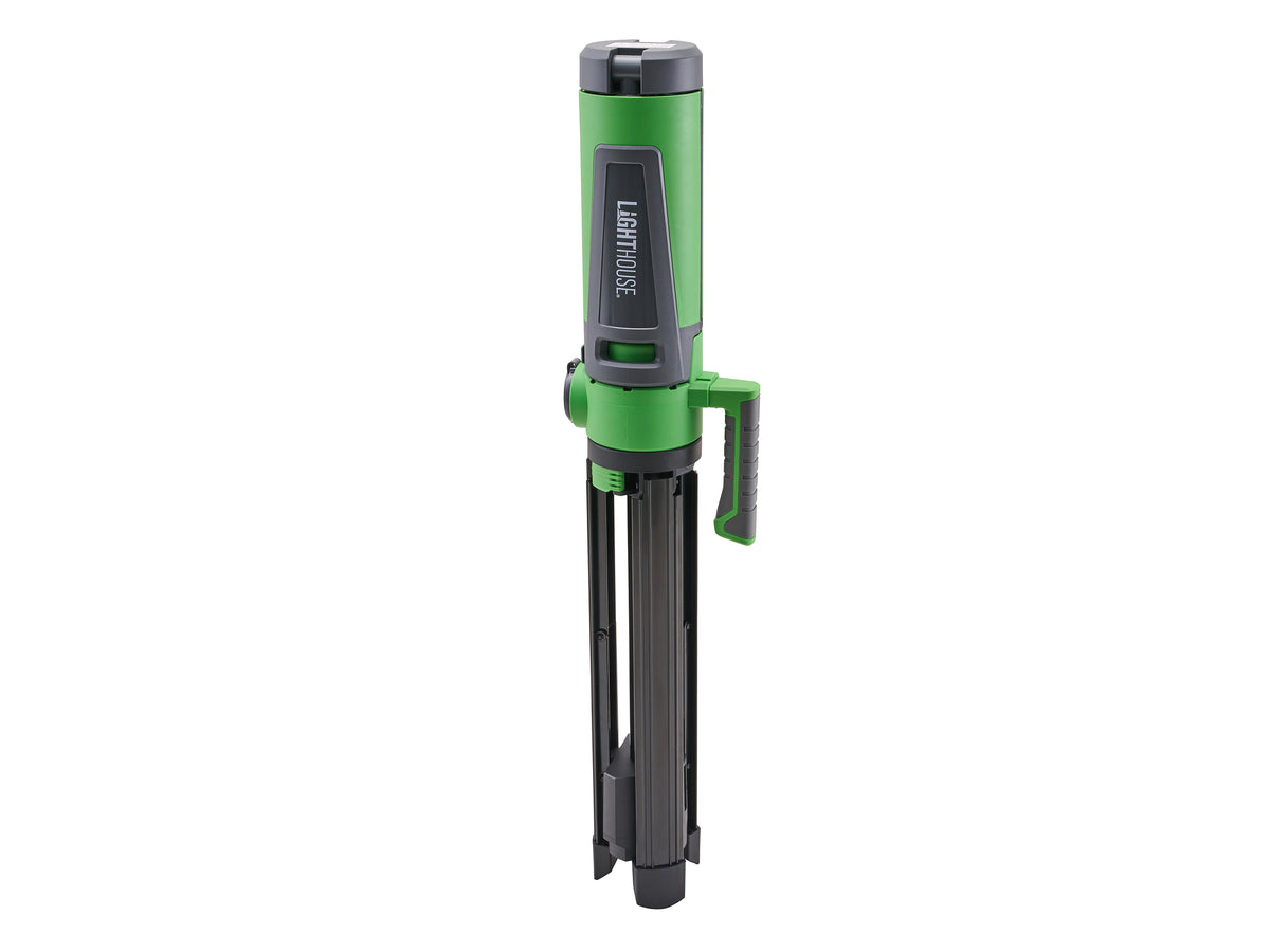 Lighthouse - Lighthouse Rechargeable Site Light (10,000 Lumens) - Green multi-purpose garden tool with handle and sleek design. - imagen 2