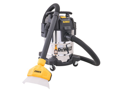 DeWalt - DeWalt 25L Wet & Dry Vacuum & Dust Collector - DEWALT wet dry vacuum with stainless steel tank.