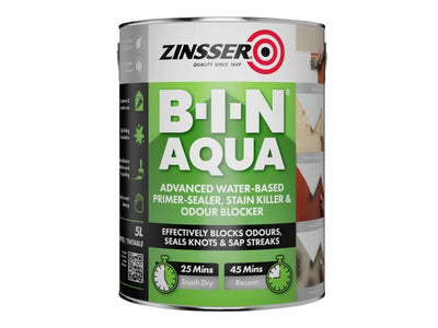 Zinsser B-I-N® Aqua 5 litre – – Now available at MTN Shop UK.