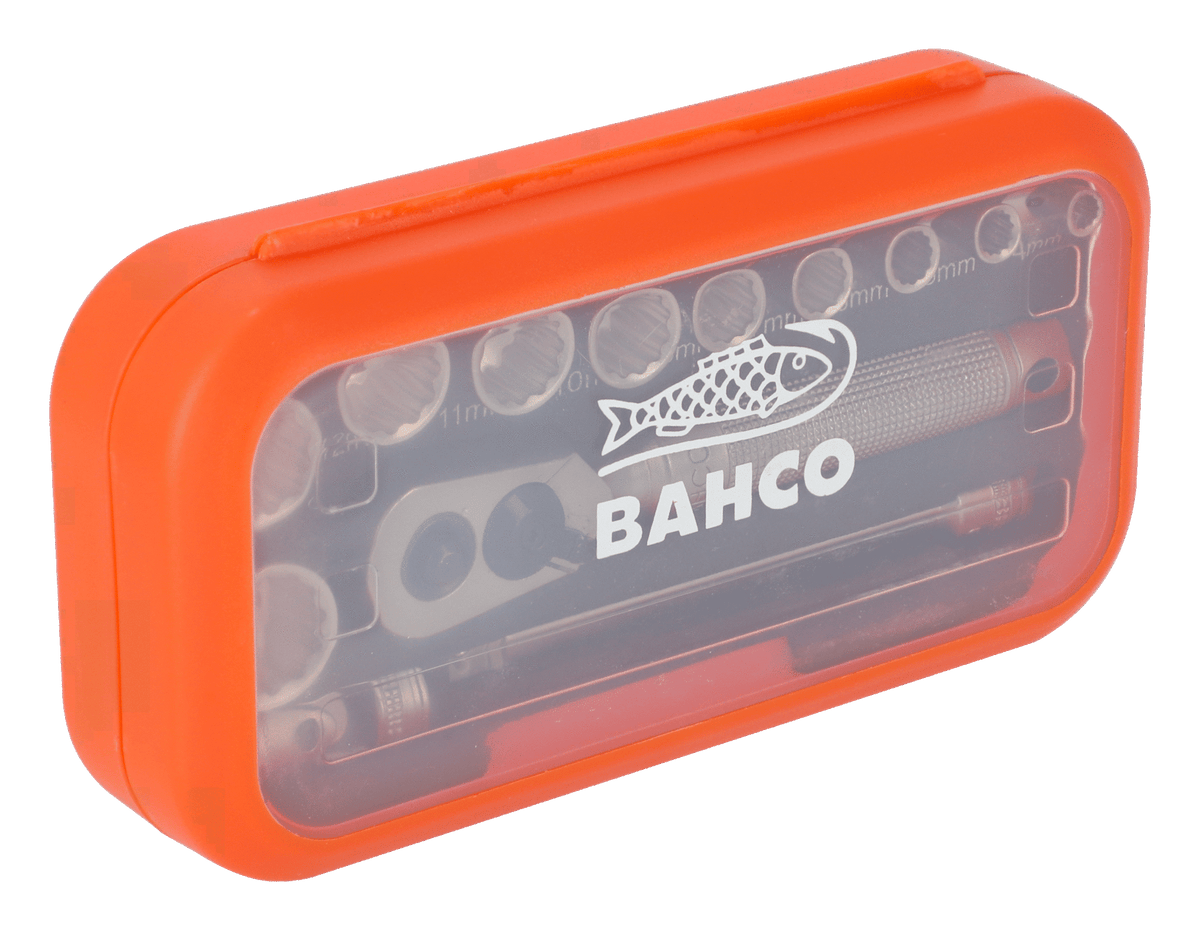 Bahco SBS13MC10.5 1/4in Drive Socket Set, 13 Piece Close - imagen 3