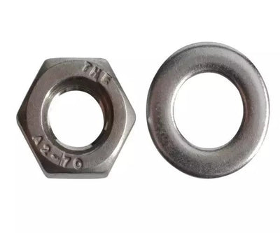 ForgeFix Hexagonal Nuts & Washers A2 Stainless Steel M6 ForgePack 20