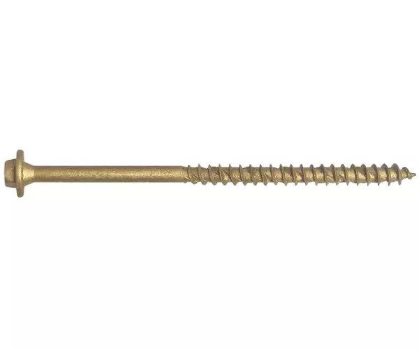 ForgeFix Hexagonal/TORX® Compatible Timber T30 Screws Tan 7x65mm Tub 50