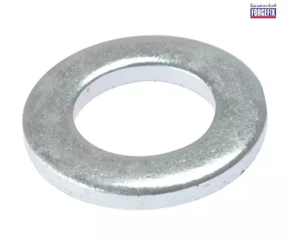 ForgeFix Flat Washer Heavy-Duty ZP M16 Bag 10