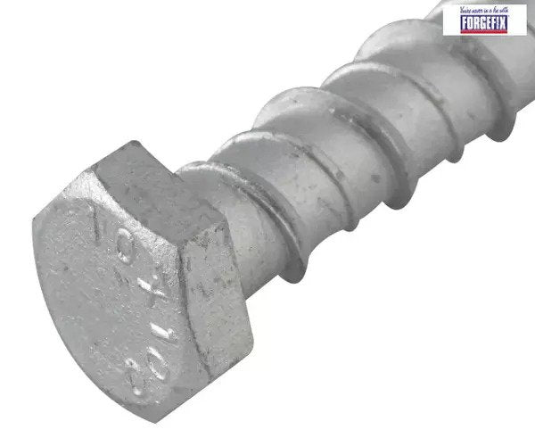 ForgeFix Lightning Bolt Hex Head M10 x 100mm Box 50 - imagen 2