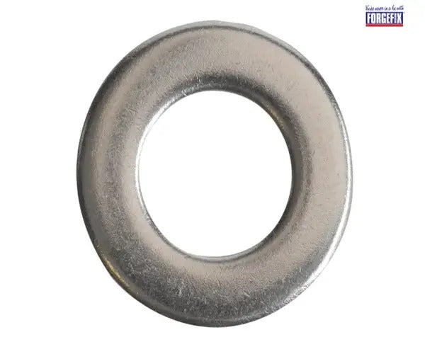 ForgeFix Flat Washers DIN125 A2 Stainless Steel M10 ForgePack 20