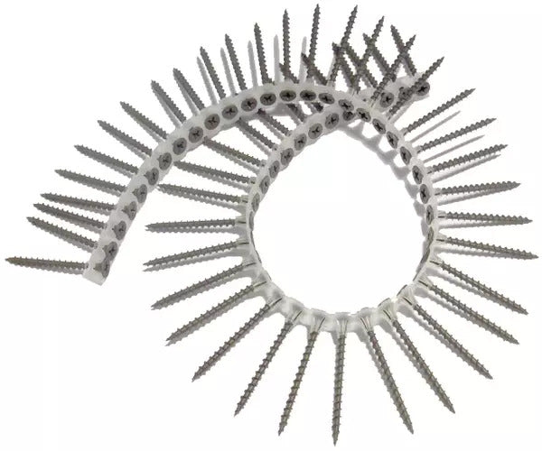 ForgeFix Drywall Collated Screw Phillips Bugle Head SCT 3.9 x 42mm Box 1000