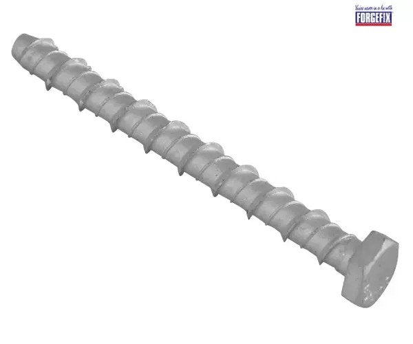 ForgeFix Lightning Bolt Hex Head M8 x 100mm Box 100