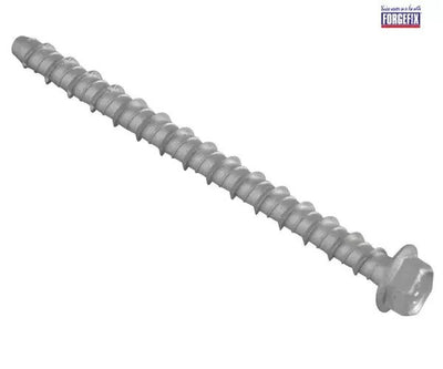 ForgeFix Lightning Bolt Hex/Flange Head M6 x 100mm Box 100