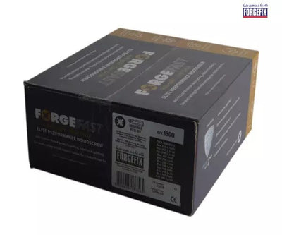 ForgeFix ForgeFast Pozi Compatible Wood Screw Forge Pack 1800 Piece