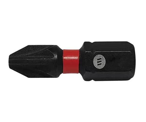 ForgeFix ForgeFast Pozidriv Compatible Impact Bit PZ2 x 25mm (Box 50)