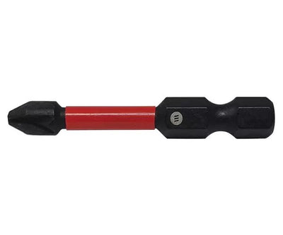 ForgeFix ForgeFast Pozidriv Compatible Impact Bit PZ2 x 50mm (Box 5)