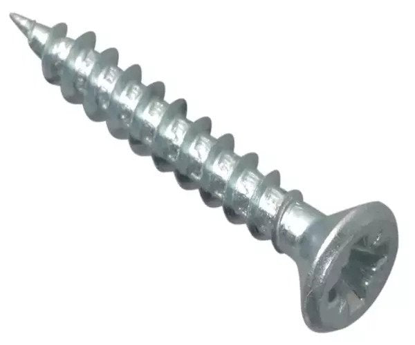 ForgeFix Multi-Purpose Pozi Compatible Screw CSK ST ZP 3.5 x 30mm Box 200