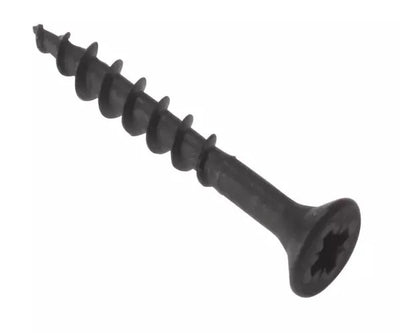 ForgeFix Carcass Screws Pozi Compatible SCT Black Phosphate 4.2 x 32mm Box 200