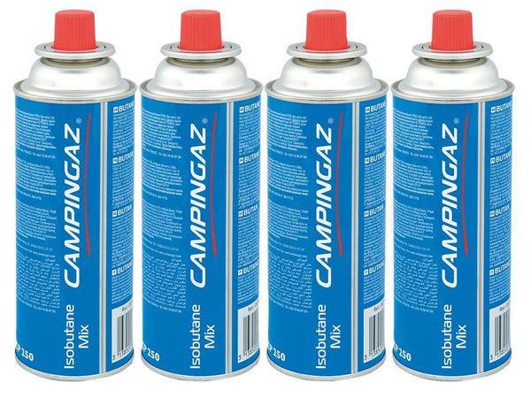 Campingaz® CP250 Isobutane Gas Cartridge 220g Pack of 4 – – Now available at MTN Shop UK.