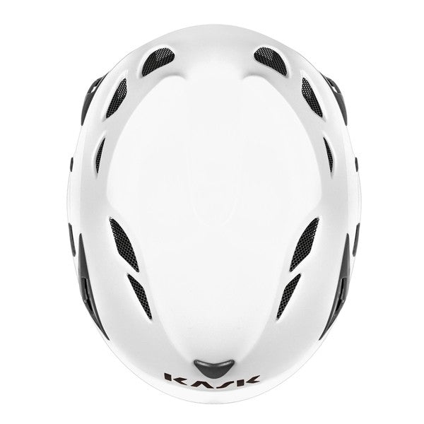 Kask - Kask Superplasma AQ Safety Helmet - White cycling helmet with ventilation slots. - imagen 5