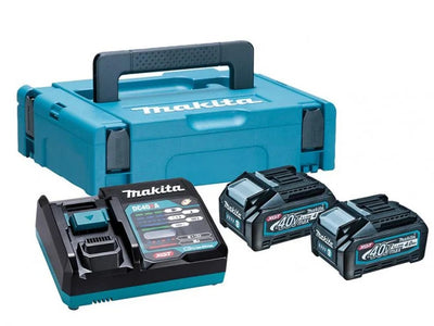 Makita - Makita 191K01-6 XGT PowerPack 240V - Makita power tool battery charger kit with case.