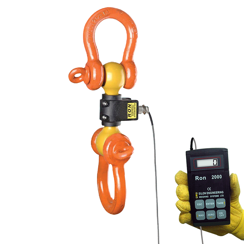 Ron Crane Scales™ Ron 2000 Wired Dynamometer – Small and lightweight for exceptional portability. Fatigue rated for longevity and safety. Accuracy: ± 0.1% of full scale. Safety factor: 5:1 – Now available at MTN Shop UK. - imagen 2