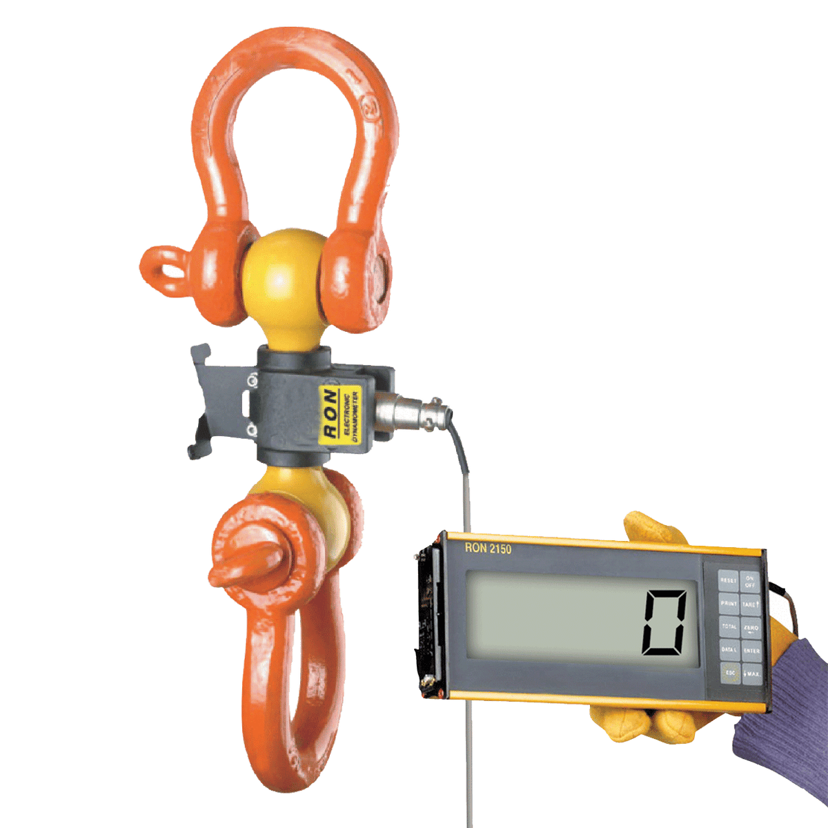 Ron Crane Scales™ Ron 2150 Wired Dynamometer with 50mm Attachable Display – Ron 2150 Wired Dynamometer with 50mm Attachable Display. The exceptional battery life of 2000 hours. Small and lightweight – Now available at MTN Shop UK. - imagen 2