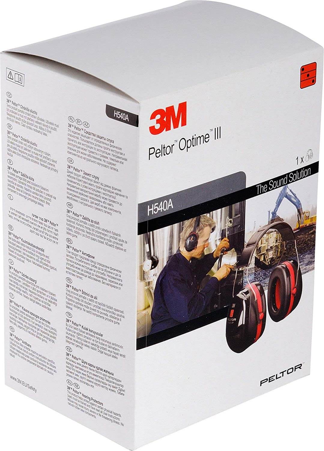 3M Peltor Optime III Earmuffs – The 3M Peltor Optime III offers high-performance hearing protection, developed for use in extremely noisy and stressful environments. – Now available at MTN Shop UK. - imagen 6