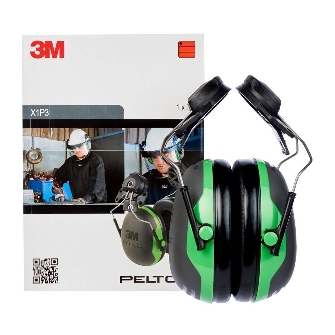 3M Peltor X1 Ear Defenders, SNR=27dB – The Peltor X1 Ear Defenders are lightweight and low-profile, ideal for protecting workers' hearing against light industry noise e.g. grounds maintenance and power drilling. – Now available at MTN Shop UK. - imagen 10