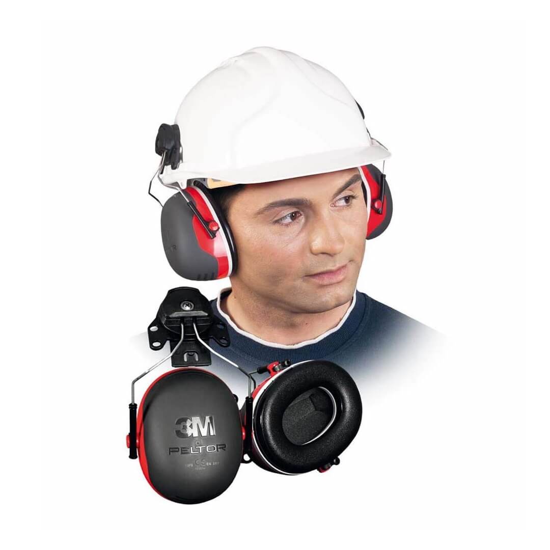 3M Peltor X3 Ear Defenders, SNR=33dB – The Peltor X3 Ear Defenders are designed to improve attenuation without the need for a double cup design for greater comfort and wearability, ideal for protecting workers' hearing. – Now available at MTN Shop UK. - imagen 3