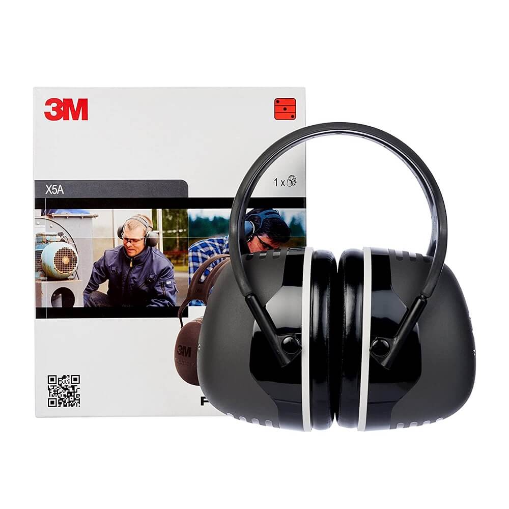 3M Peltor X5 Ear Defenders, SNR=37dB – The Peltor X5 Ear Defenders are designed to attenuate sound by as much as 37dB whilst maintain a sleek, low-profile and aesthetically pleasing design. – Now available at MTN Shop UK.