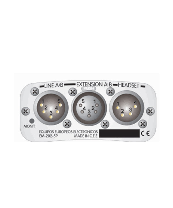 Diagram of back of 5 pin version - imagen 3