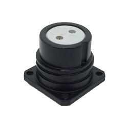 2 Pin Circular Female Receptacle