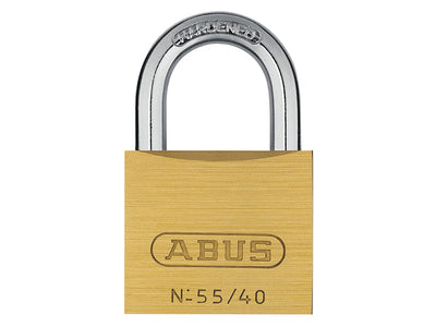 ABUS Mechanical 55/40mm Brass Padlock Keyed Alike 5402 – – Now available at MTN Shop UK.