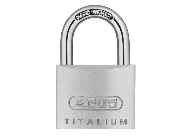 ABUS Mechanical 64TI/35mm TITALIUM™ Padlock Carded – – Now available at MTN Shop UK.