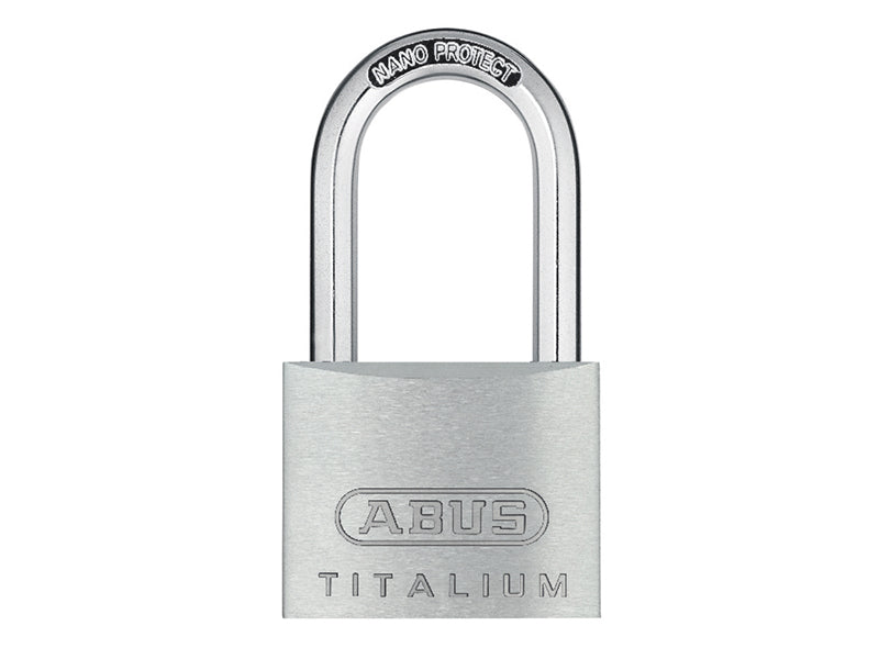 ABUS Mechanical 64TI/40mm TITALIUM™ Padlock 40mm Long Shackle Keyed Alike KA6411 – – Now available at MTN Shop UK. - imagen 2