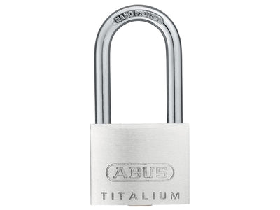 ABUS Mechanical 64TI/40mm TITALIUM™ Padlock 40mm Long Shackle Carded – – Now available at MTN Shop UK.