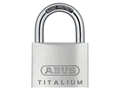 ABUS Mechanical 64TI/45mm TITALIUM™ Padlock Carded – – Now available at MTN Shop UK.