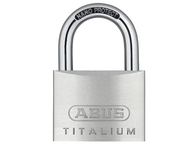 ABUS Mechanical 64TI/60mm TITALIUM™ Padlock – – Now available at MTN Shop UK.