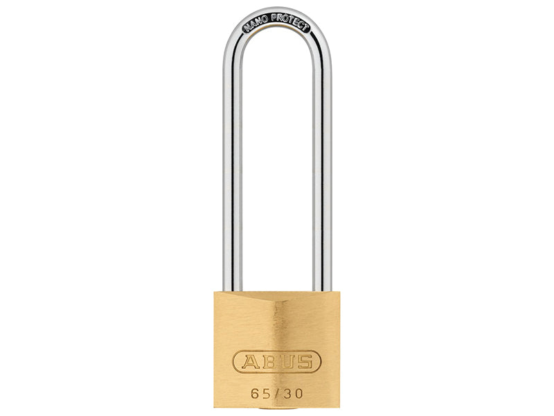ABUS Mechanical 65/30mm Brass Padlock 60mm Long Shackle – – Now available at MTN Shop UK. - imagen 2