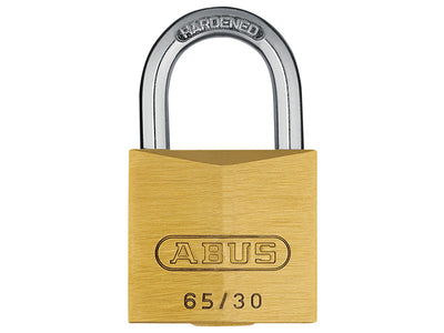 ABUS Mechanical 65/30mm Brass Padlock Keyed Alike 6304 – – Now available at MTN Shop UK.