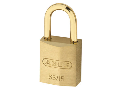 ABUS Mechanical 65MB/30mm Solid Brass Padlock 70mm Long Shackle Carded – – Now available at MTN Shop UK.