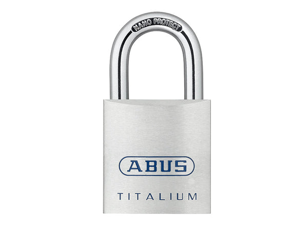 ABUS Mechanical 80TI/40mm TITALIUM™ Padlock Carded – – Now available at MTN Shop UK.