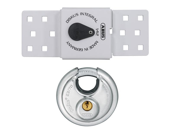 ABUS Mechanical 142 Series Sliding Door Van Lock & 23/70mm Diskus® Padlock – – Now available at MTN Shop UK.