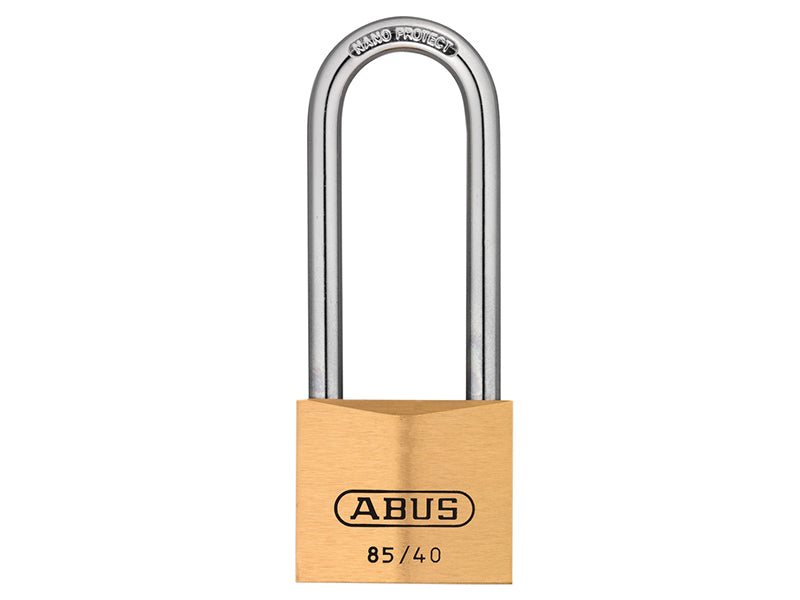 ABUS Mechanical 85/40mm Brass Padlock 63mm Long Shackle Carded – – Now available at MTN Shop UK. - imagen 2