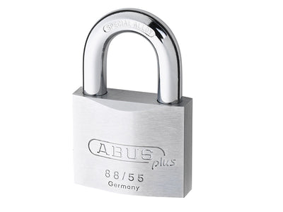 ABUS Mechanical 88RK/50mm Brass PLUS Cylinder Padlock Rekeyable Carded – – Now available at MTN Shop UK.