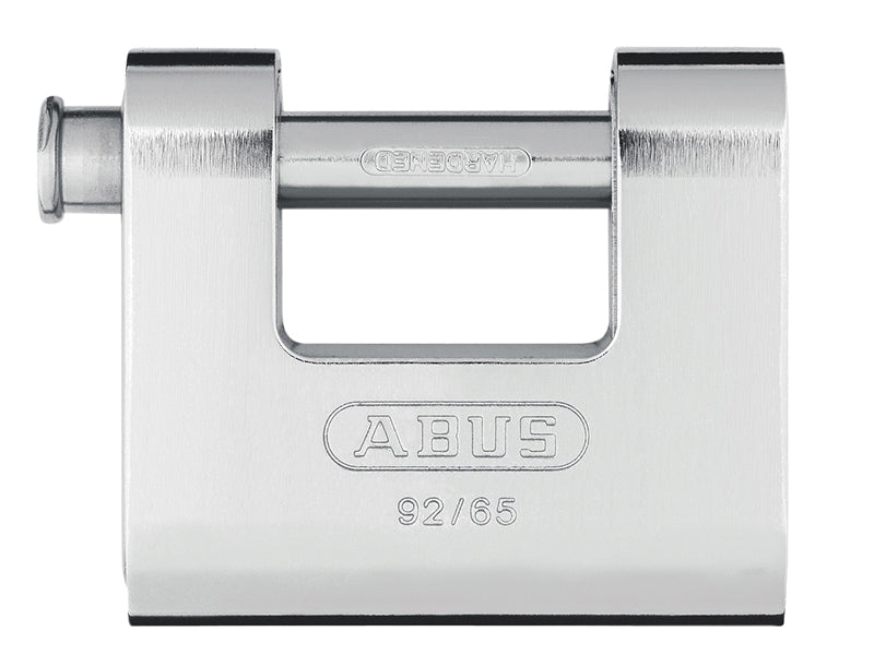ABUS Mechanical 92/65mm Monoblock Brass Body Shutter Padlock Keyed Alike KA8511 – – Now available at MTN Shop UK. - imagen 2